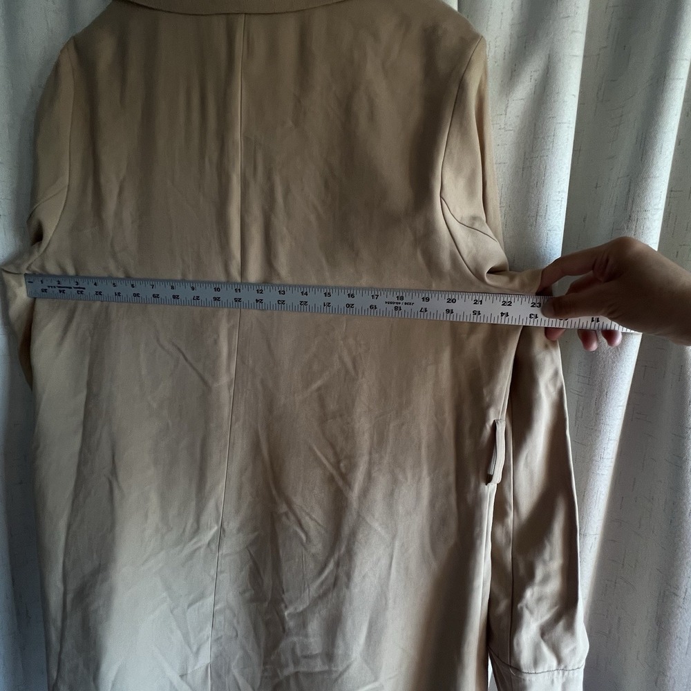 Wonderly Women's‎ Trench Coat with Pockets collar New Size XL - Picture 10 of 14